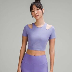 NWT Lululemon Shoulder Cut-Out Yoga T-Shirt